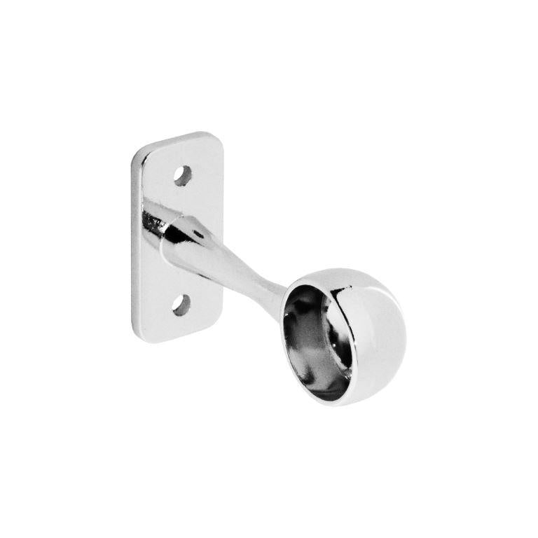 Securit Chrome Plated End Bracket