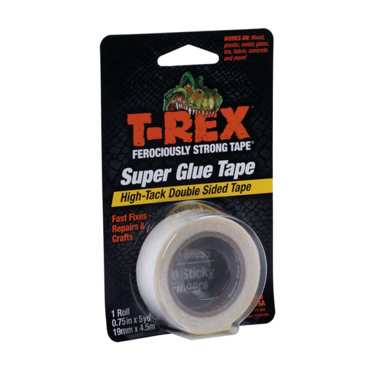 Cinta transparente súper adhesiva T-Rex