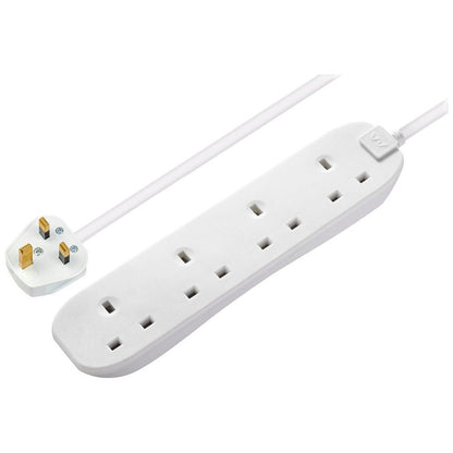 Masterplug 4 Gang Extension Lead With 1m Cable