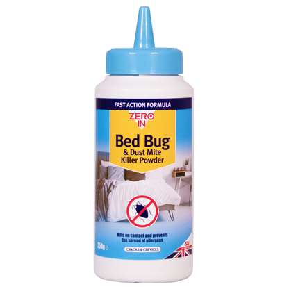 Zero In Bed Bug & Dust Mite Killer Powder - 250g