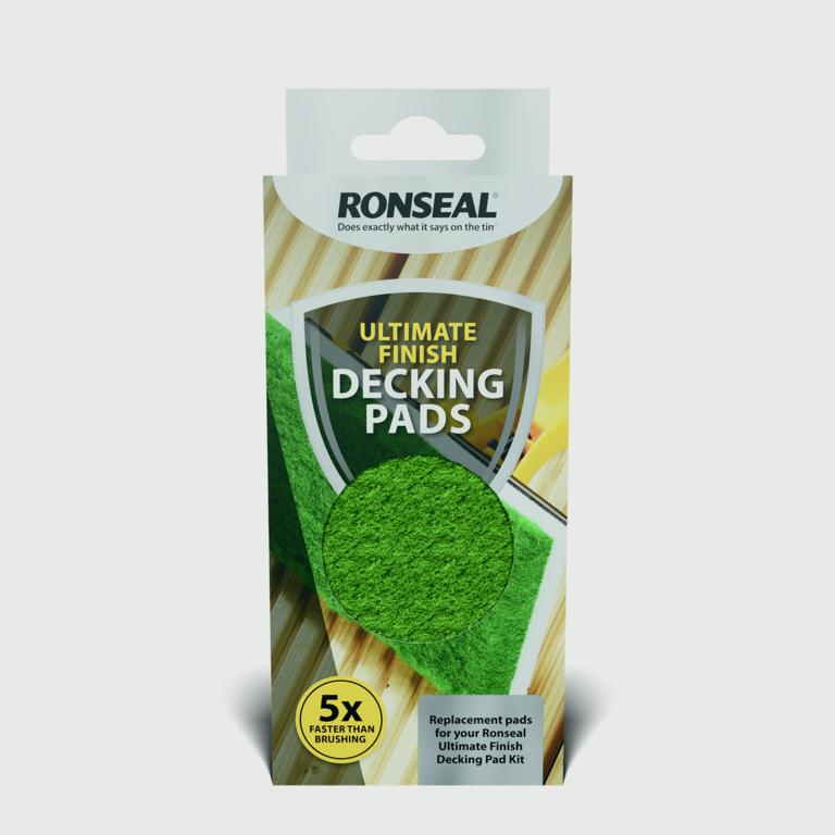 Ronseal Ultimate Finish Tampons de recharge pour applicateurs de terrasse