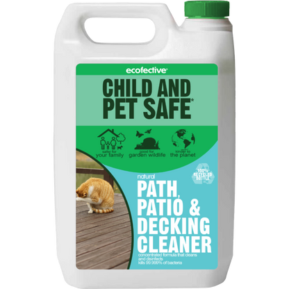 Ecofective Natural Path, Patio & Decking Cleaner 5L Concentrated