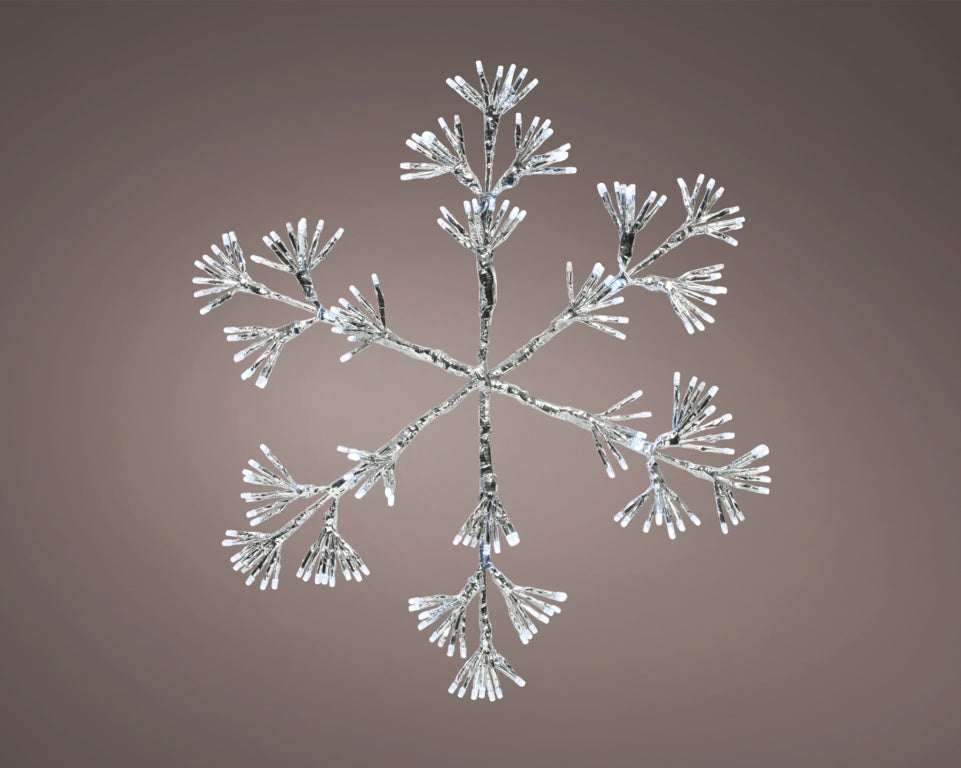 Lumineo 336 LED Metal Frame Light Snowflake