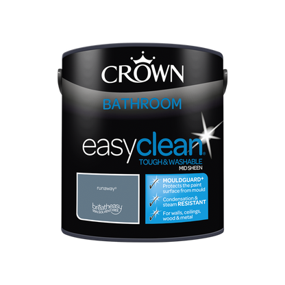 Crown Easyclean Bathroom Mid Sheen 2.5L