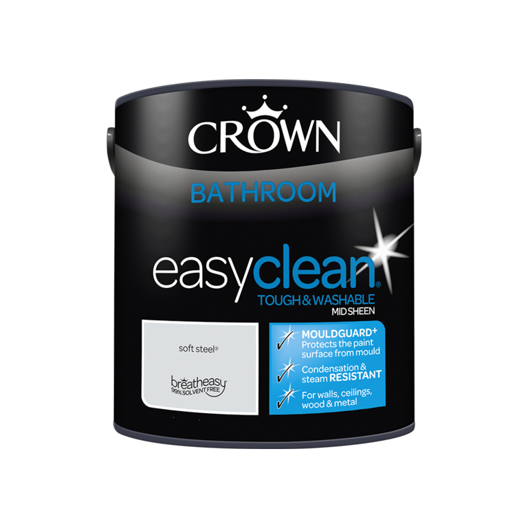 Crown Easyclean Bathroom Mid Sheen 2.5L
