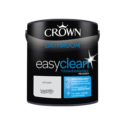 Crown Easyclean Bathroom Mid Sheen 2.5L