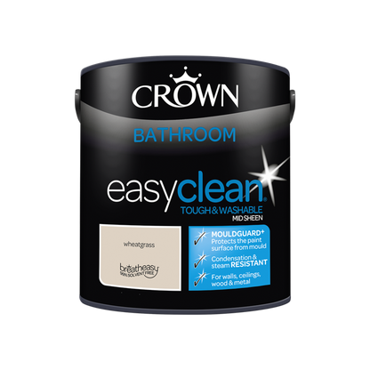 Crown Easyclean Bathroom Mid Sheen 2.5L