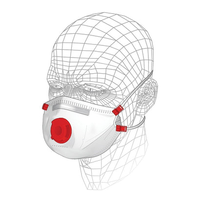 Respirateur polyvalent Vitrex avec filtre FFP3