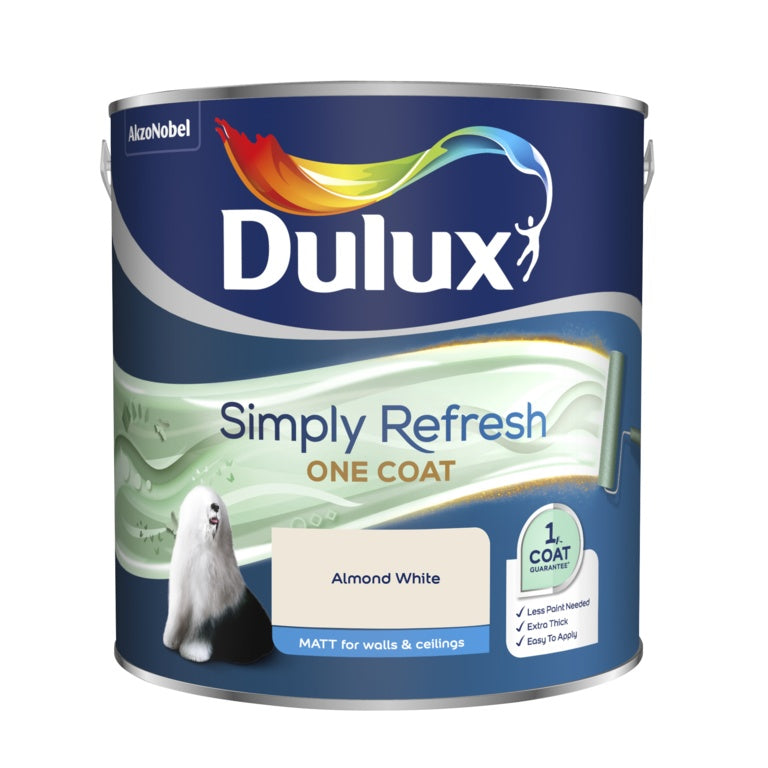 Dulux Simply Refresh Une Couche Mat 2,5L