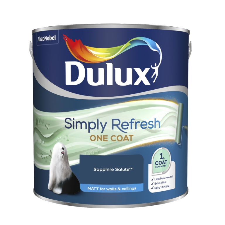 Dulux Simply Refresh Una Capa Mate 2,5L
