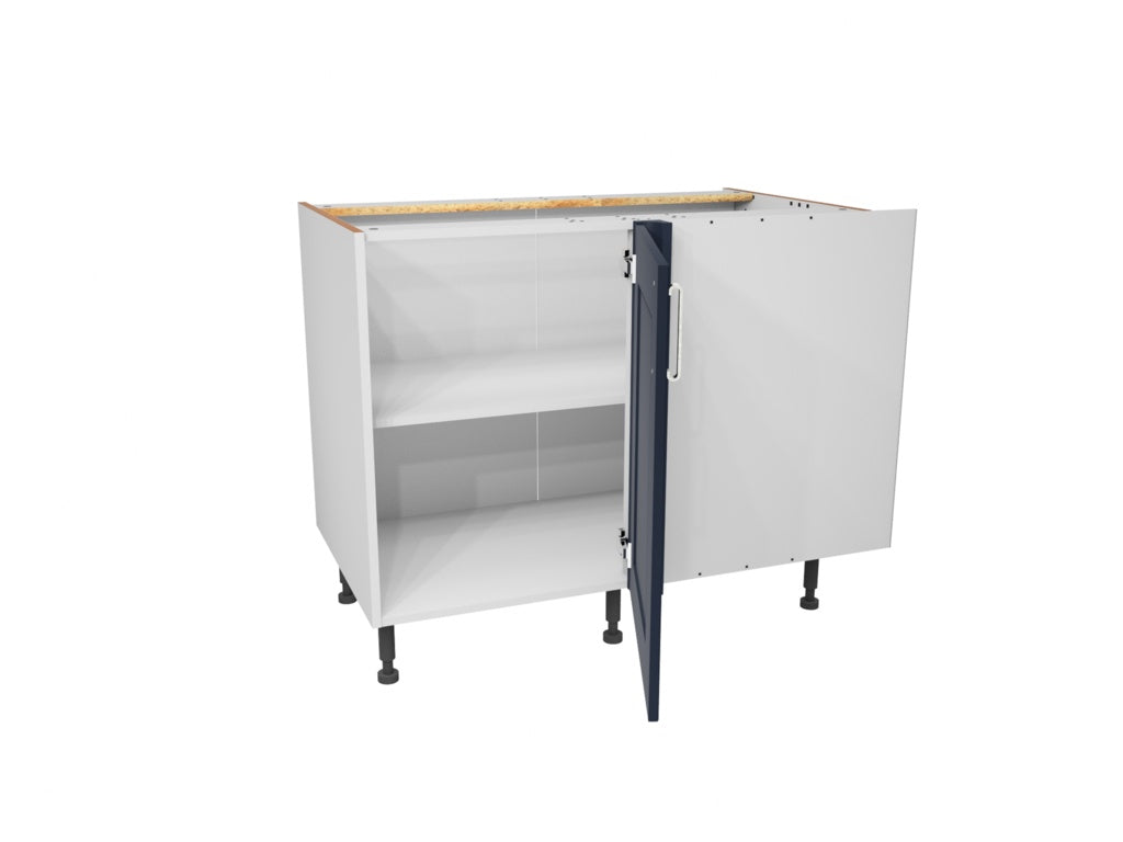 Gower Rapide+ Verona Navy Corner Base Unit