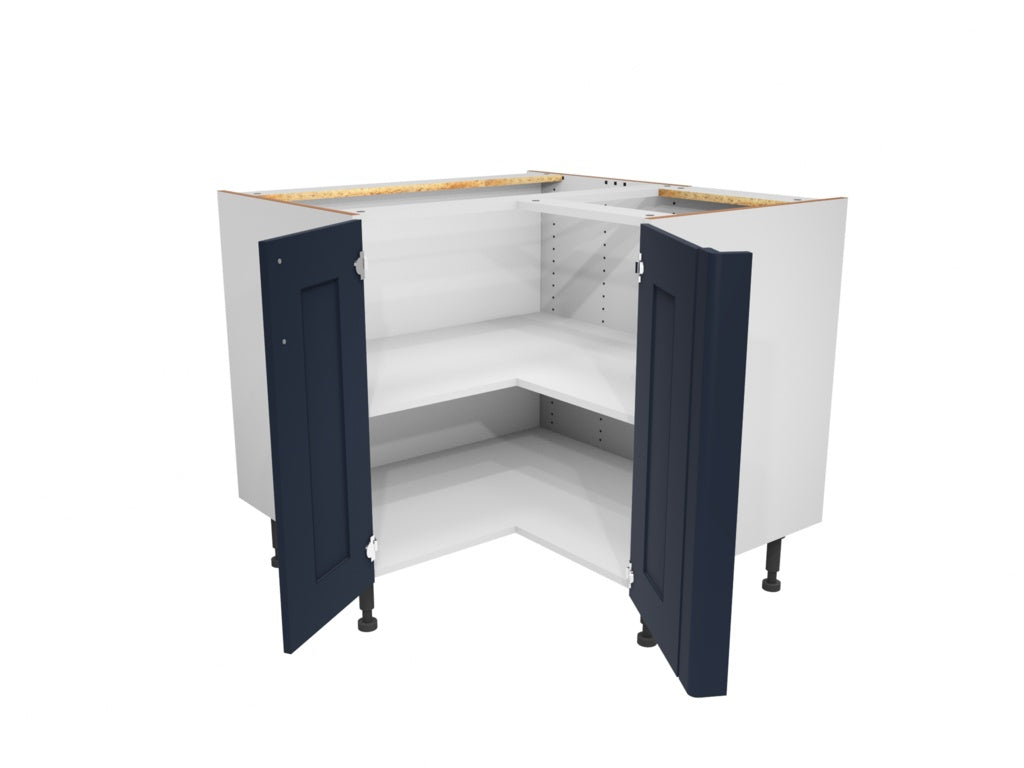 Unité de base d'angle en forme de L Gower Rapide+ Verona Navy Pk 2