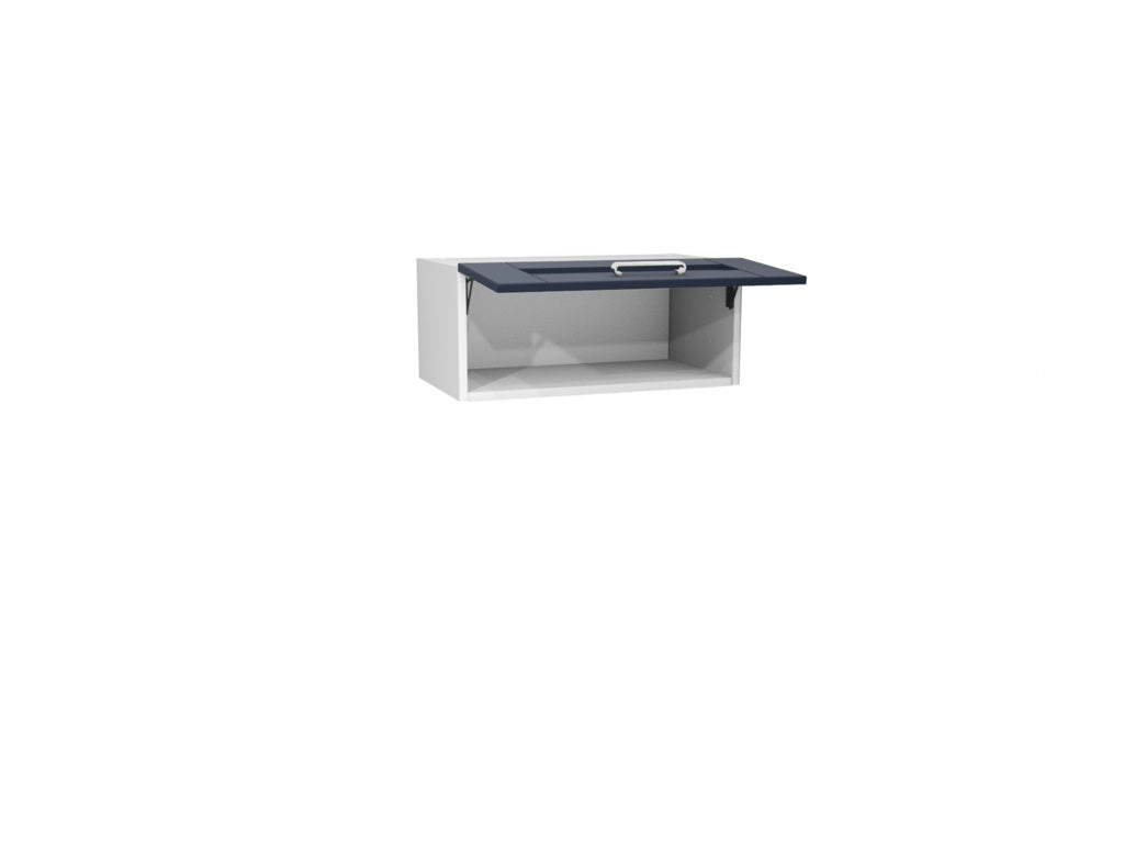 Gower Rapide+ Verona Navy Cooker Hood Unit