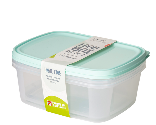 Wham Everyday Clear Food Boxes Set 2