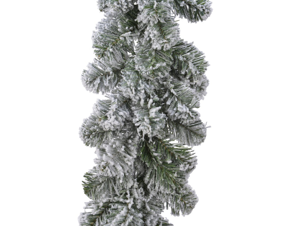 Kaemingk Imperial Snowy Garland