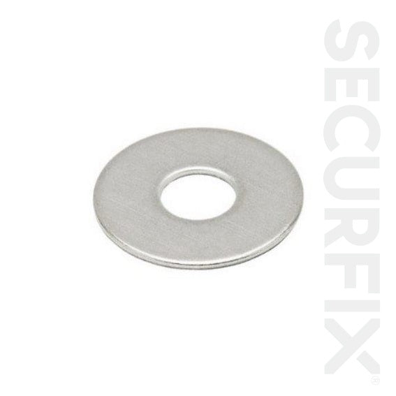 Securfix Trade Pack Penny/Repair Washers Zinc Plated M6X25