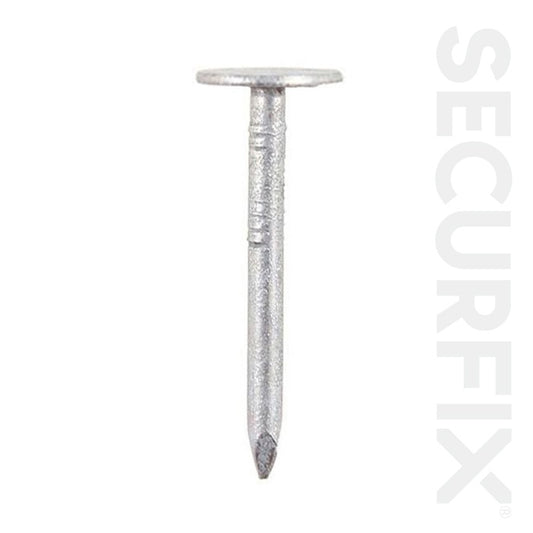 Securfix Trade Pack Elh Clout Nails Galvanised 3X20mm