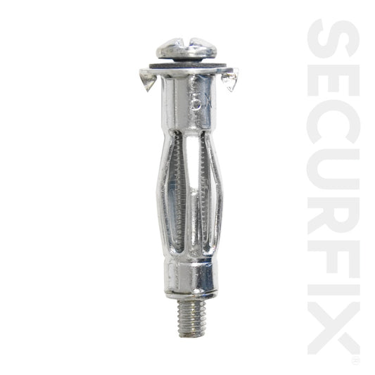 Anclajes de pared huecos de alta resistencia Securfix M5x40, paquete de 5