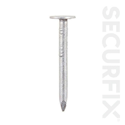 Securfix Clout Nails Galvanised 2.65 x 40mm