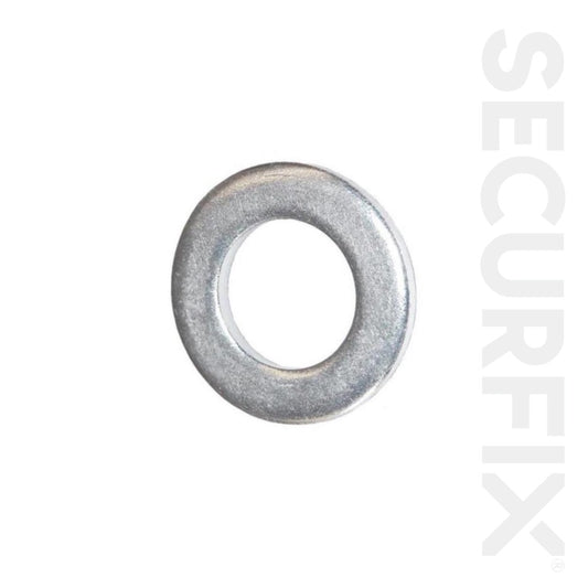 Securfix Trade Pack Washers Zinc Plated M8