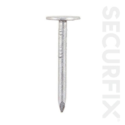 Securfix ELH Clout Nails Galvanised 3 x 25mm