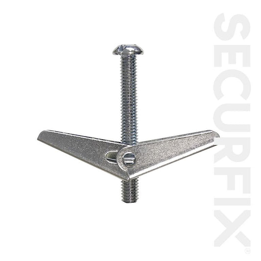 Securfix Trade Pack Heavy Duty Spring Toggles M5X50 5 Pack