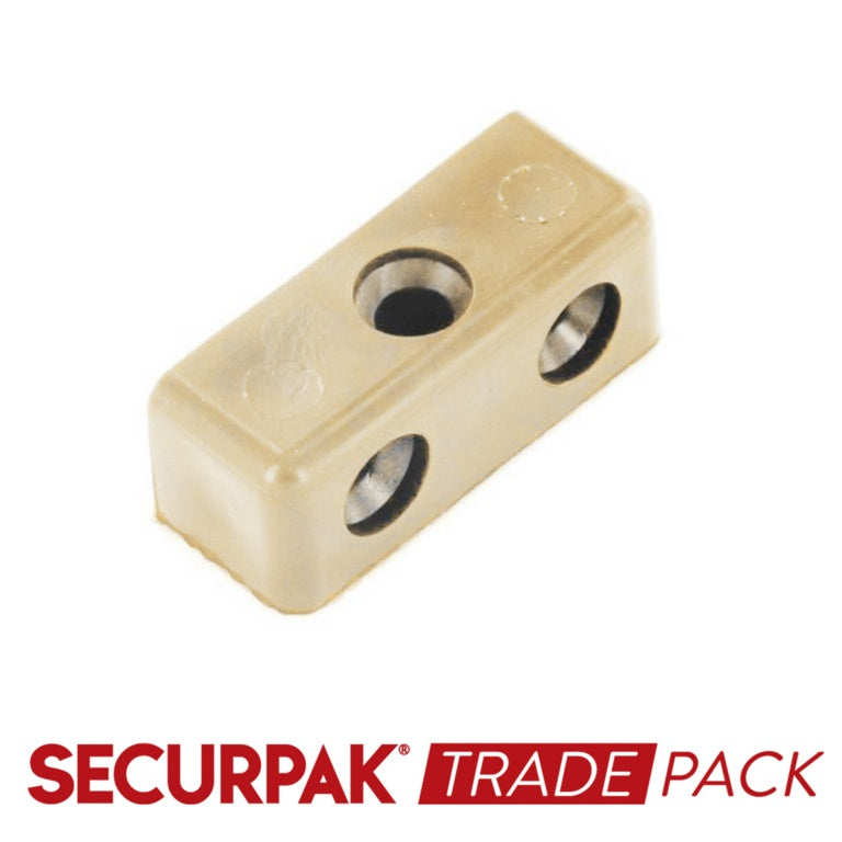 Securpak Trade Pack Modesty Block Beige