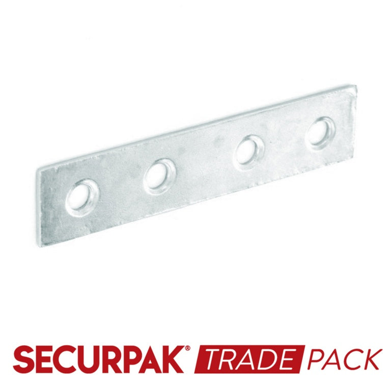 Securpak Mending Plate Zinc Plated 100mm