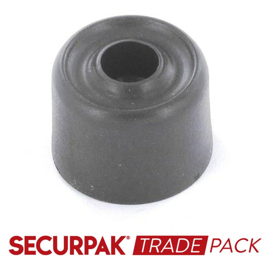 Securpak Trade Pack Door Stop Black 32mm
