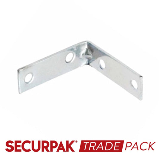 Securpak Corner Brace Zinc Plated 50mm