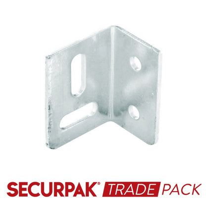Securpak Stretcher Plate Zinc Plated 38mm 10 Pack