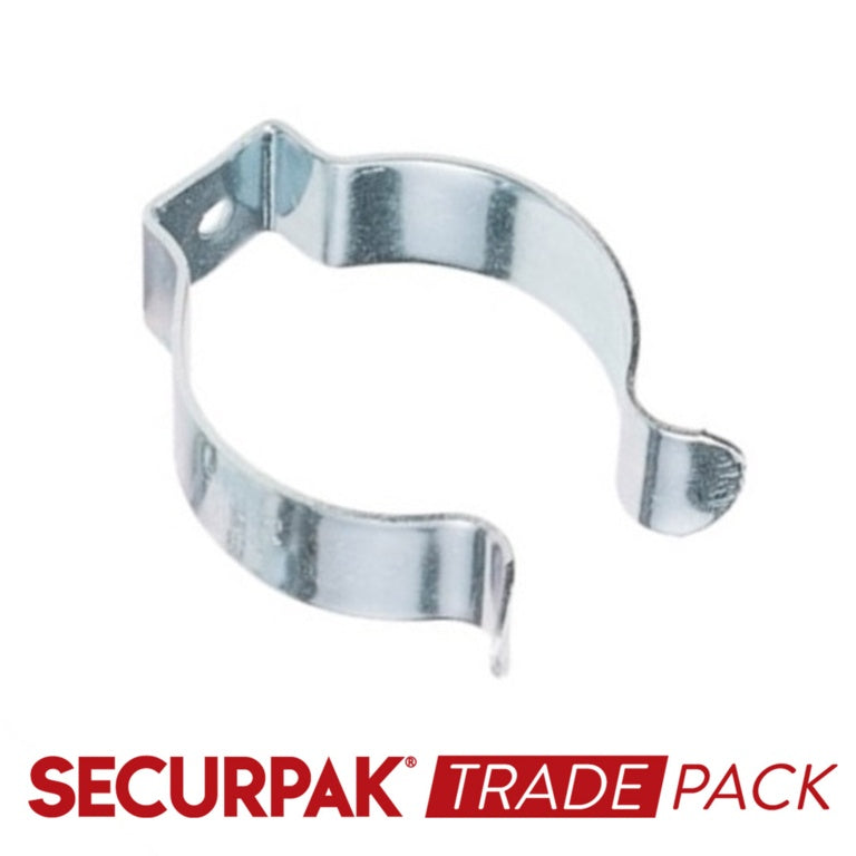 Securpak Trade Pack Tool Clip Zinc Plated 1"