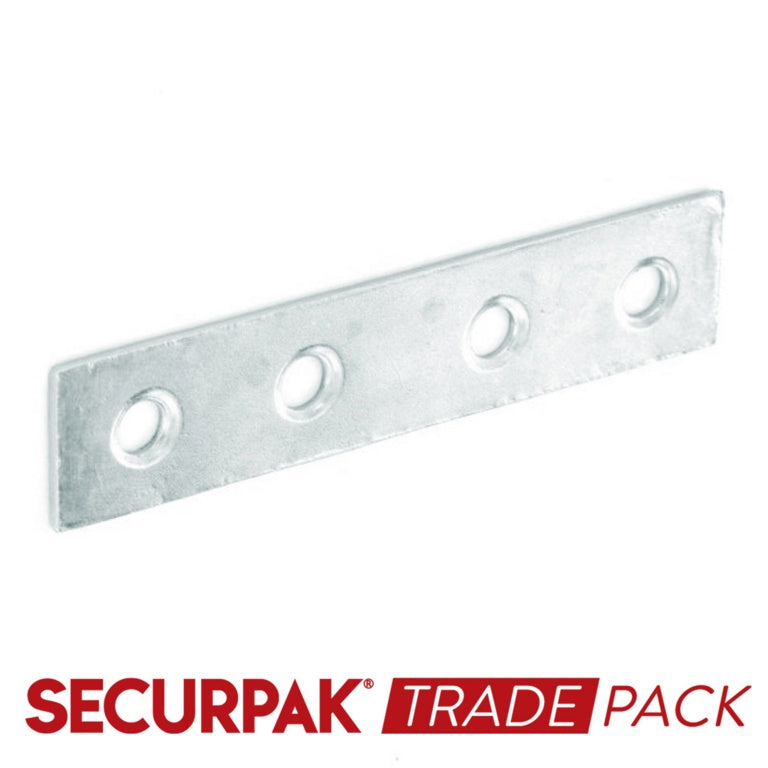 Securpak Trade Pack Mending Plate Zinc Plated 150mm