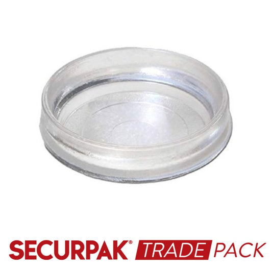 Securpak Trade Pack Castor Cup Clear Small