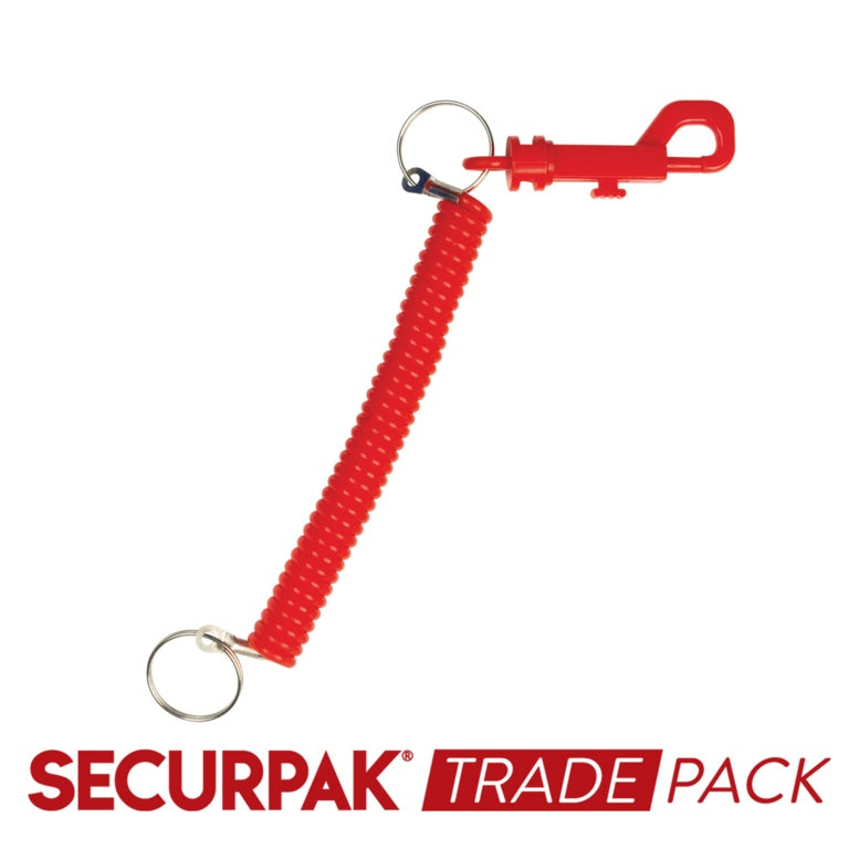 Securpak Trade Pack Hipster Key Rings Assorted 70mm