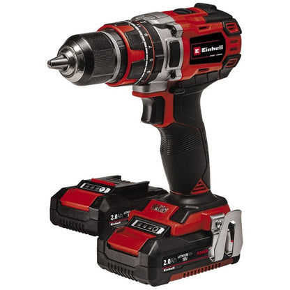 Einhell PXC 18V Brushless 50Nm Combi Drill Kit (2 x 2Ah batteries)