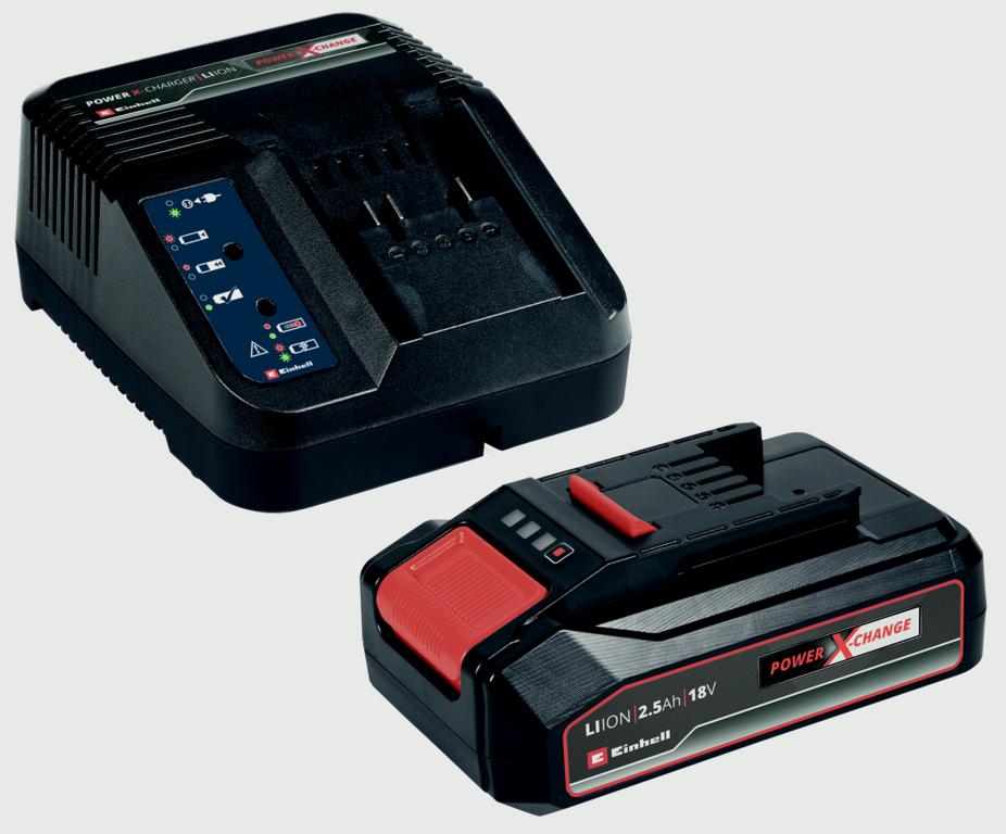 Einhell PXC 18V 2.5Ah Battery and Charger Kit