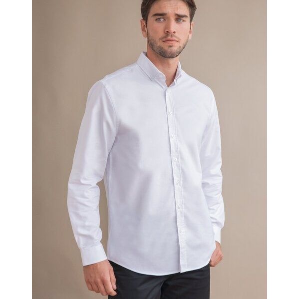 Camisa de manga larga blanca Prestige