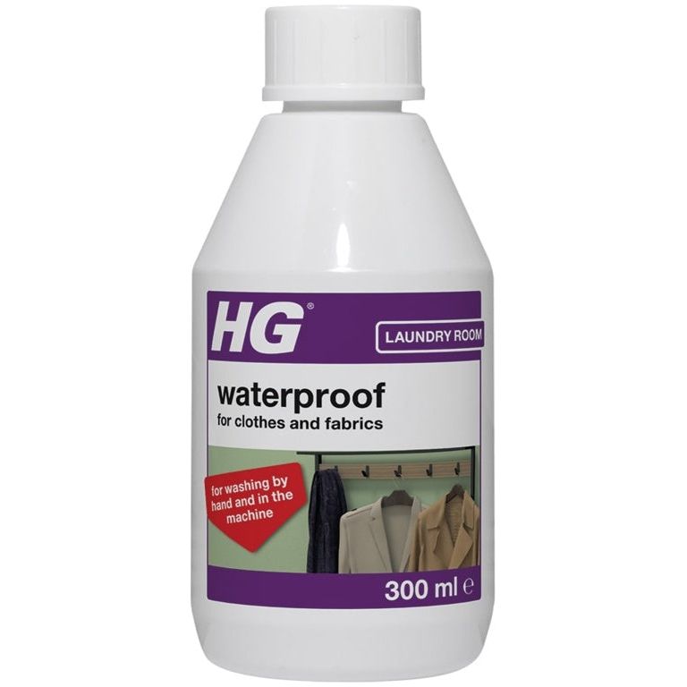HG Waterproof For Cotton, Linen,Wool & Mixed Fabric Types