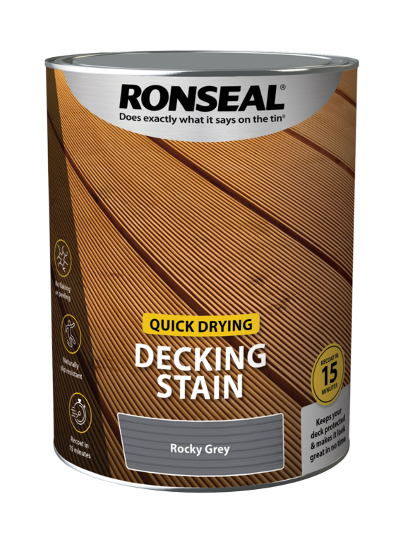 Ronseal Quick Drying Decking Stain 5L