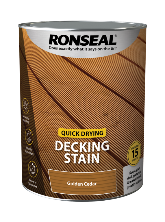 Ronseal Quick Drying Decking Stain 5L