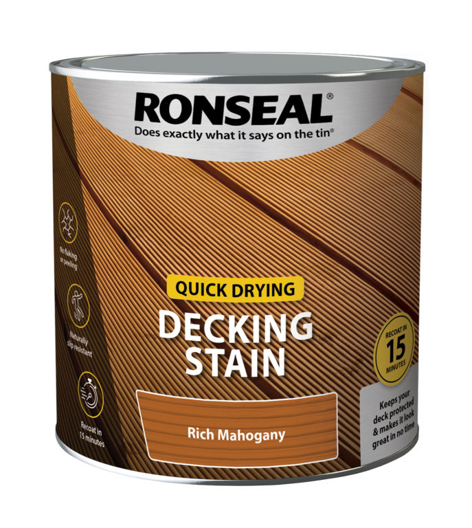 Ronseal Quick Drying Decking Stain 2.5L