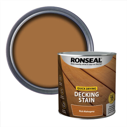 Ronseal Quick Drying Decking Stain 2.5L