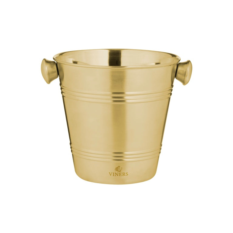 Viners Gold Ice Bucket