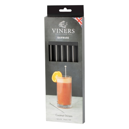 Viners Cocktail Stirrers Gift Set – 6 Piece