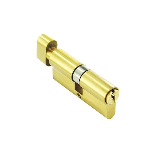Securit Euro Brass Thumb Cylinder