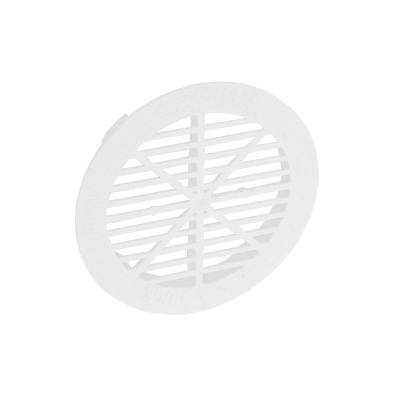 Ventilación de plafón redonda blanca de plástico Securit de 70 mm