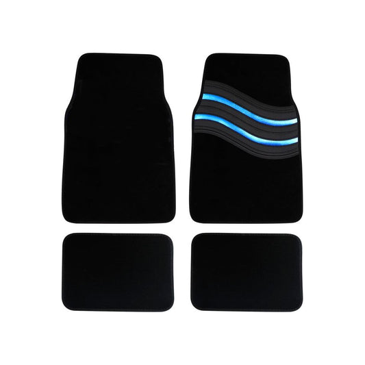 Streetwize Wave Carpet Car Mat Set