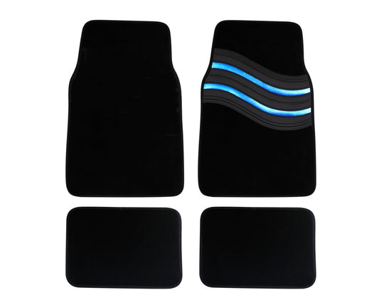 Streetwize Wave Carpet Car Mat Set