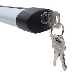 Streetwize Aluminium Locking Bars For Roof Rails 135cm